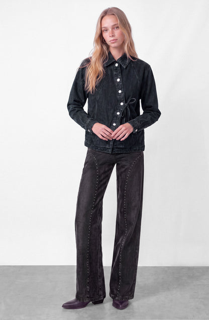 Chaqueta Denim Cinta