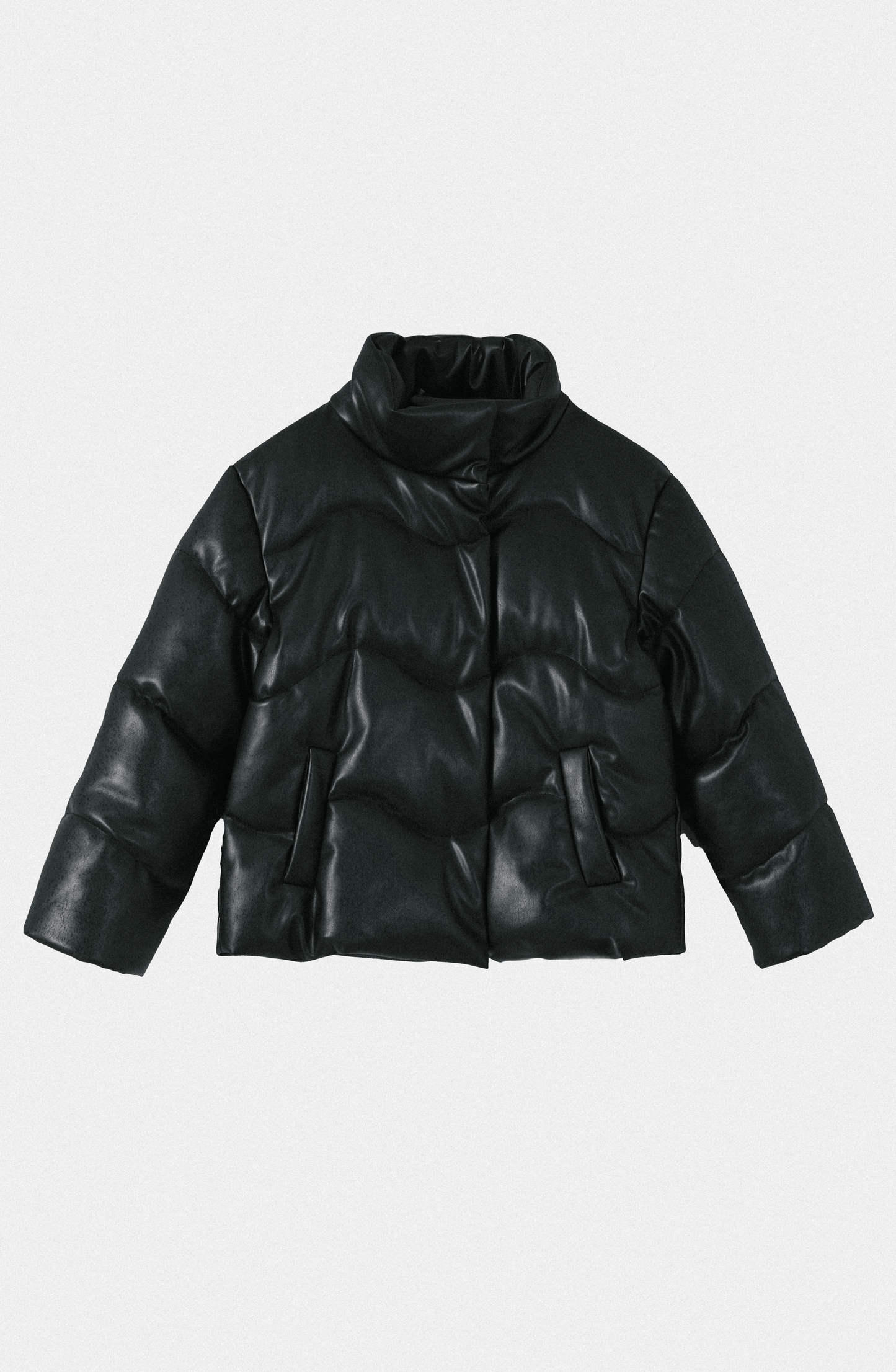 Puffa PU Diagonal Black