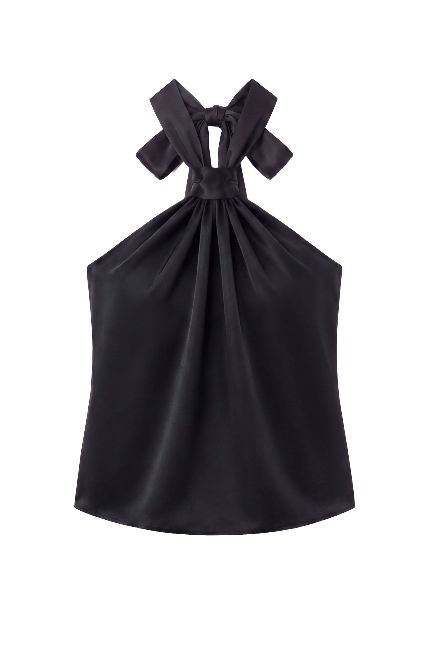 Top Halter Black