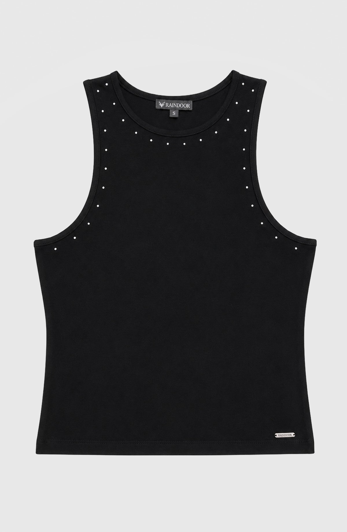 Polera Tank Tachas Black
