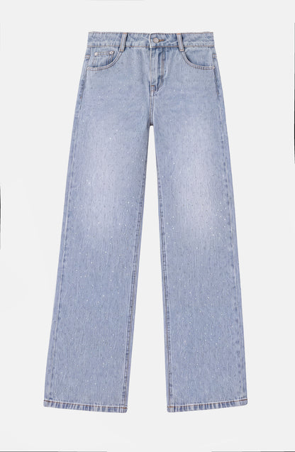 Pantalón Strass Light Blue