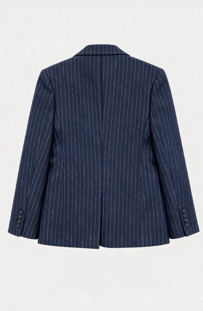 Blazer Lurex Blue