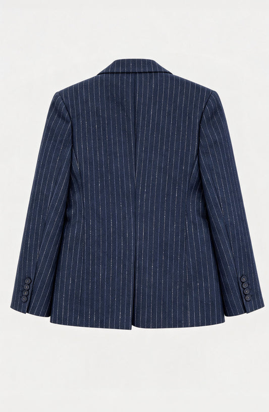 Blazer Lurex Blue