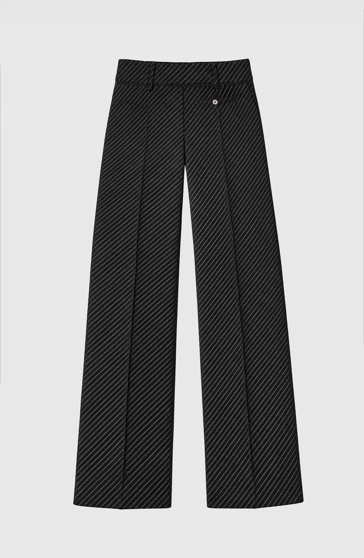 Pantalón Sastrero Rayas Black