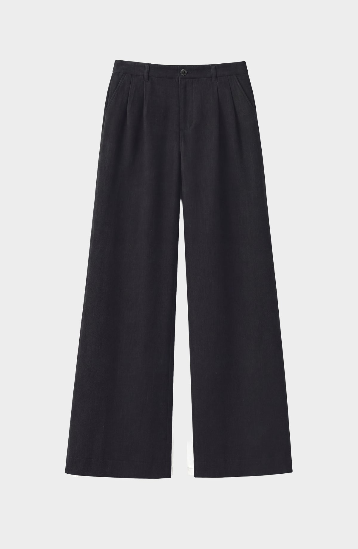 Pantalón Sastrero Lino Black