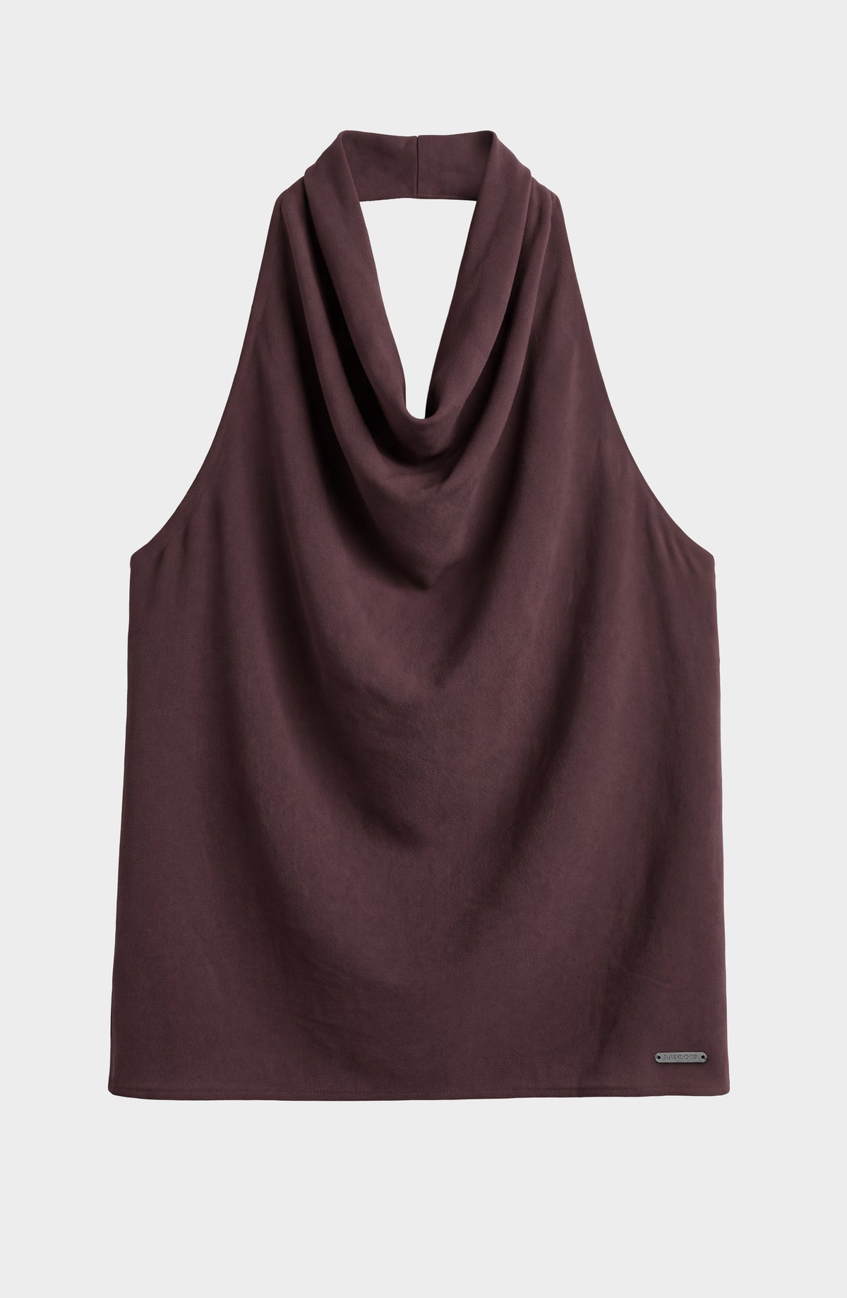 Blusa Halter Burgundy