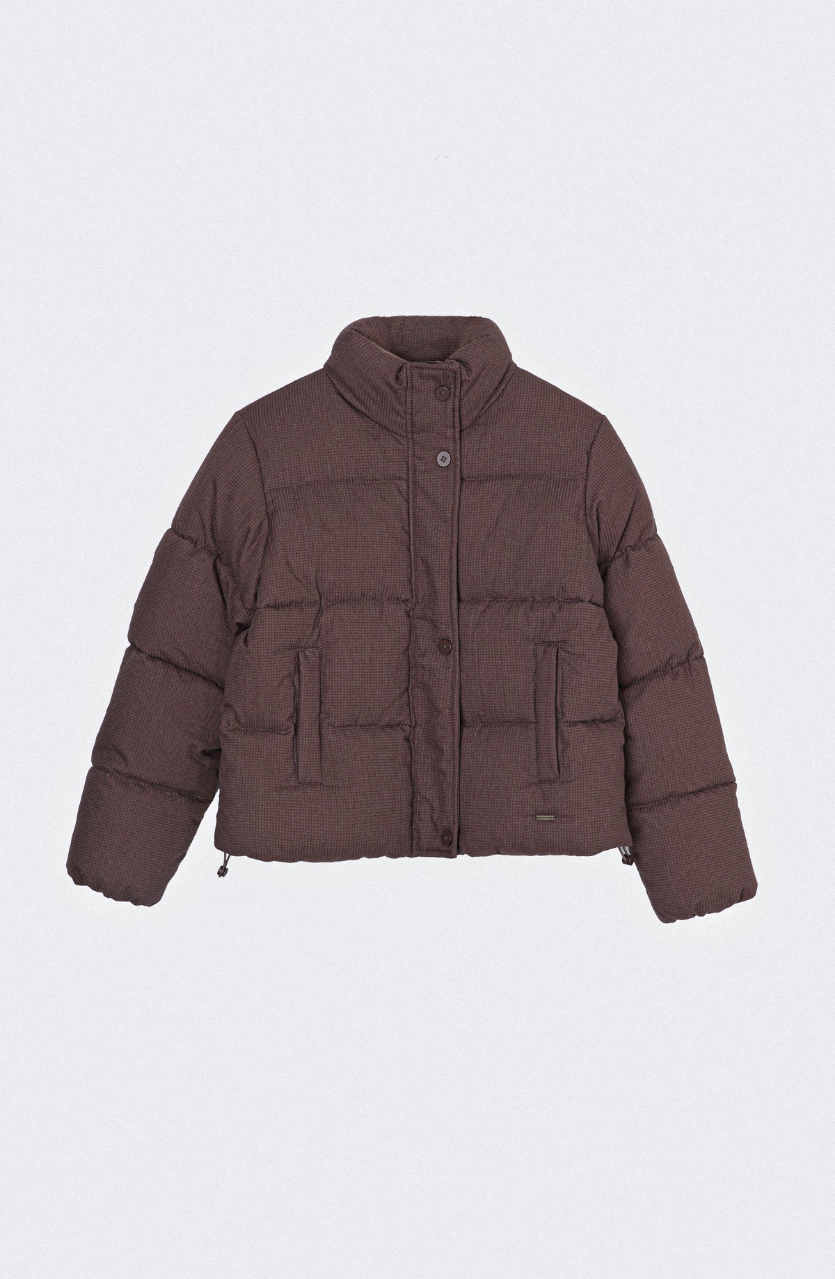 Puffa Tejida Print Brown