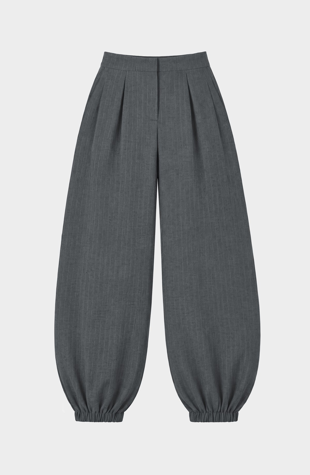 Pantalón Balloon Rayas Grey