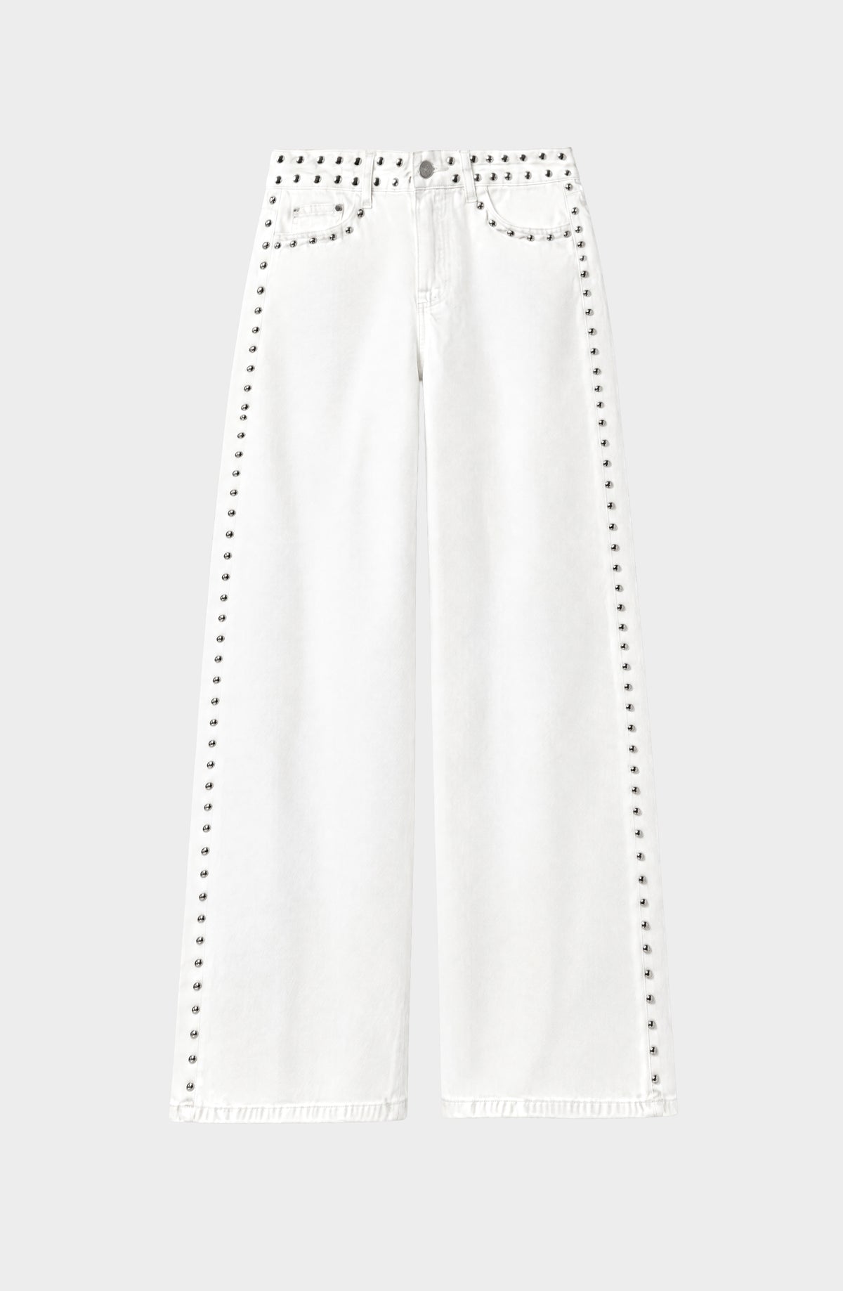 Pantalón Multi Tachas White