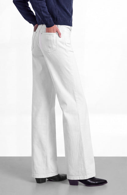 Pantalón Cinturón Pretina White