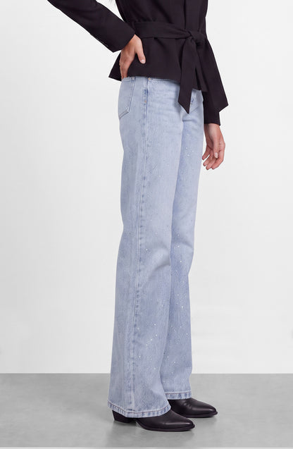 Pantalón Strass Light Blue