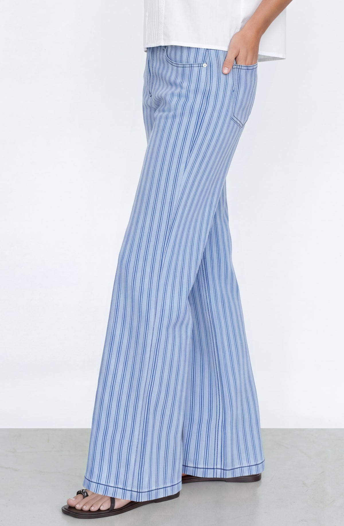 Pantalón Rayas Navy