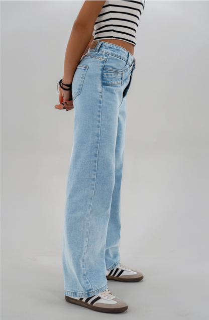 Pants Pretina Cruzada Blue