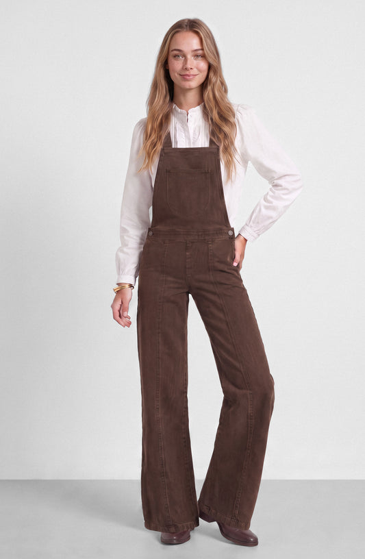 Jardinera Denim Brown