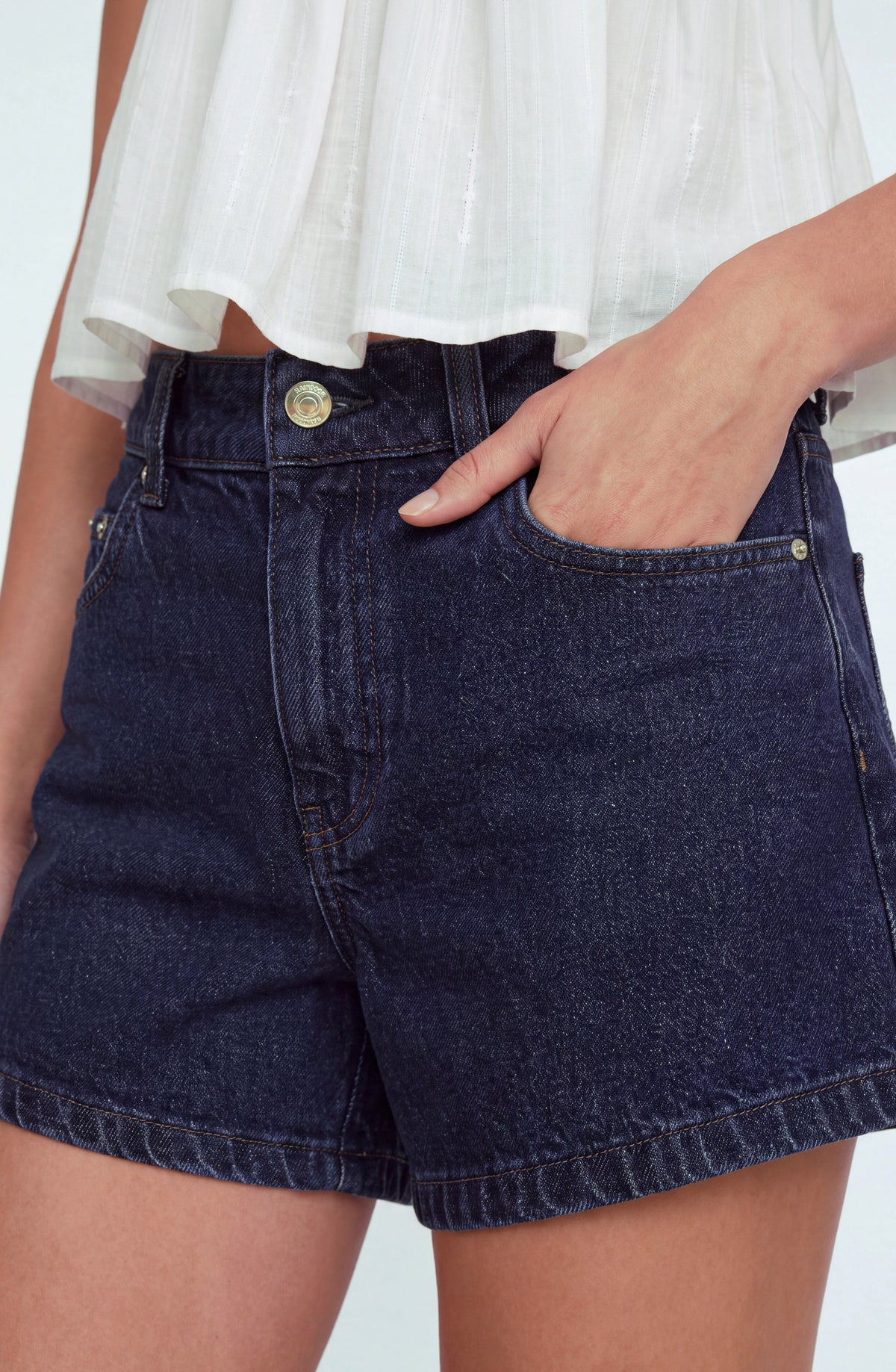 Short Denim Light Blue