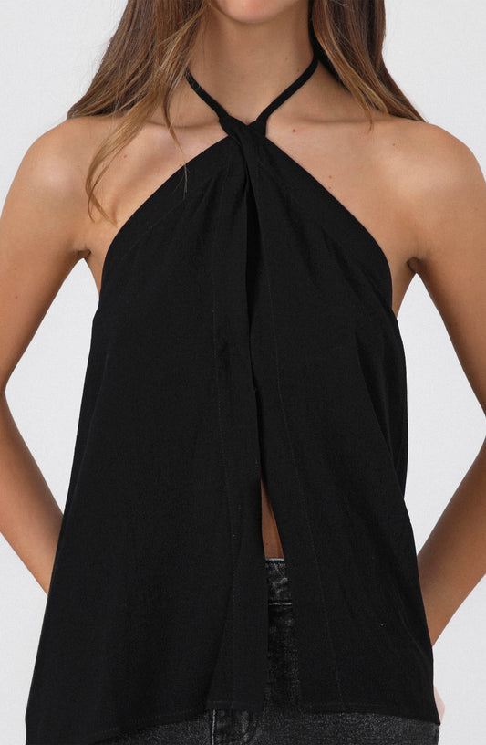 Top Cruzado Black