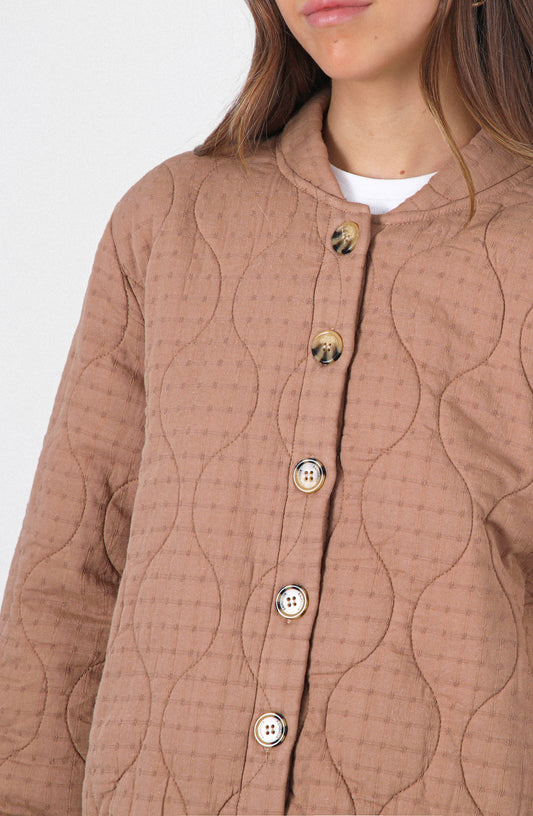 Chaqueta Acolchada Brown