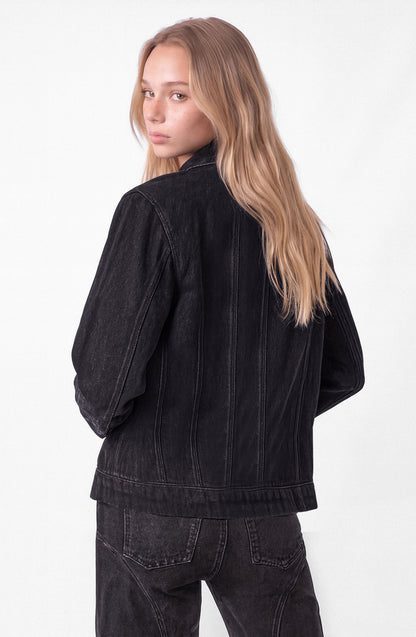Chaqueta Denim Cinta