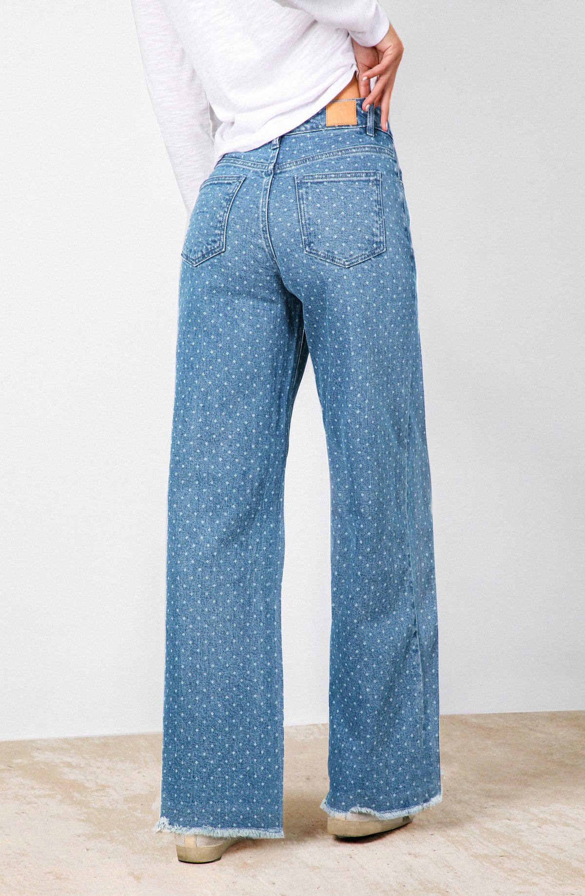 Pants Laser Rombos Blue