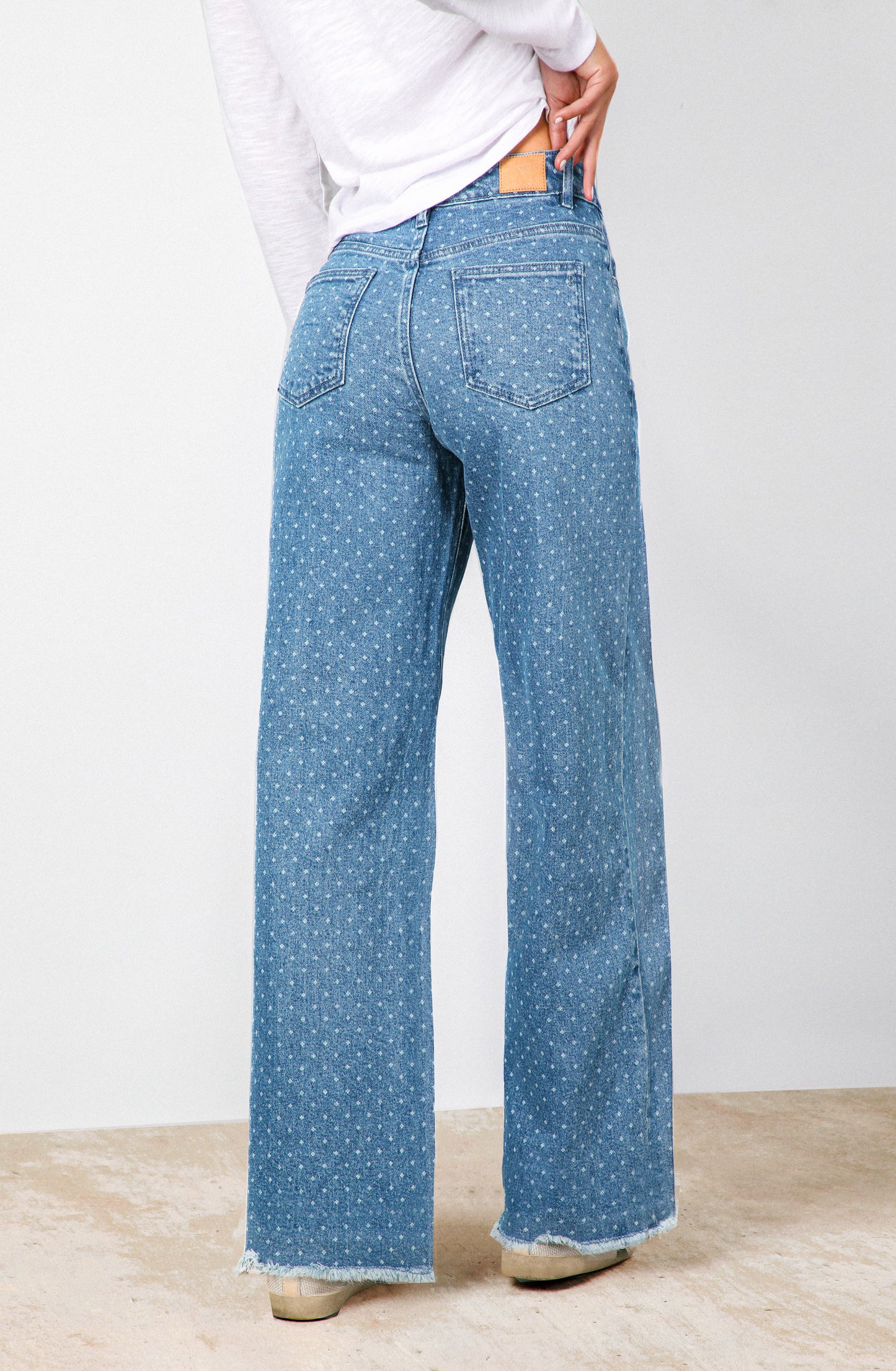 Pants Laser Rombos Blue