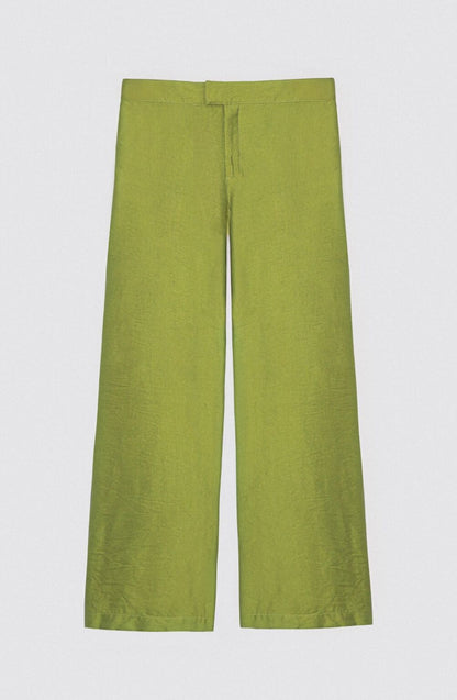 Pantalón Lino Pistacho