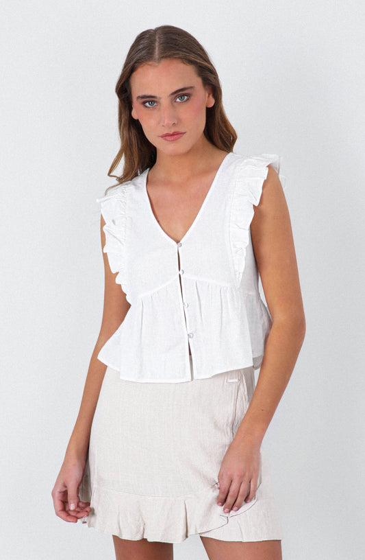 Blusa Vuelos White
