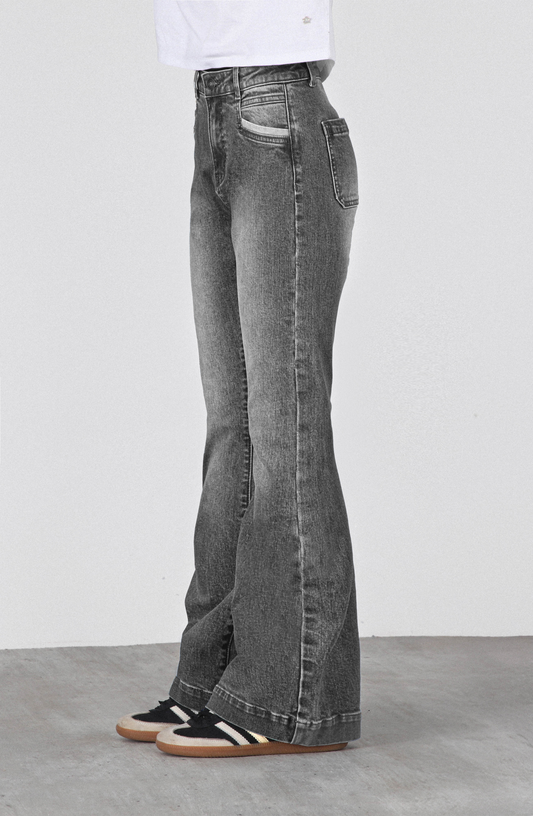 Pantalón Pocket Flare Black