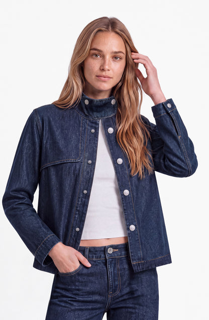 Sobrecamisa Capa Denim Indigo