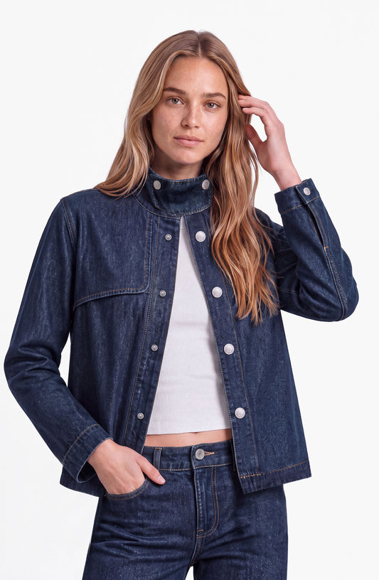 Sobrecamisa Capa Denim Indigo
