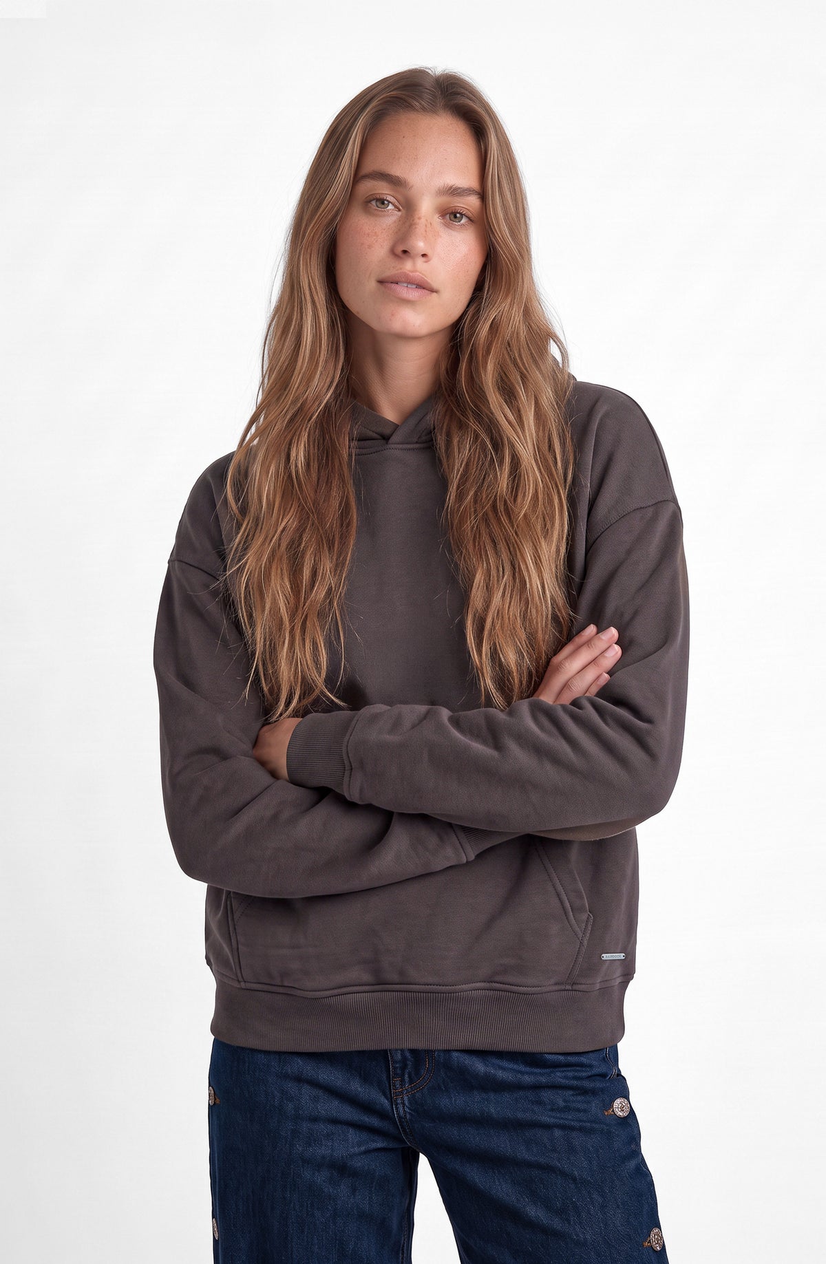Polerón Hoodie Estrella Brown