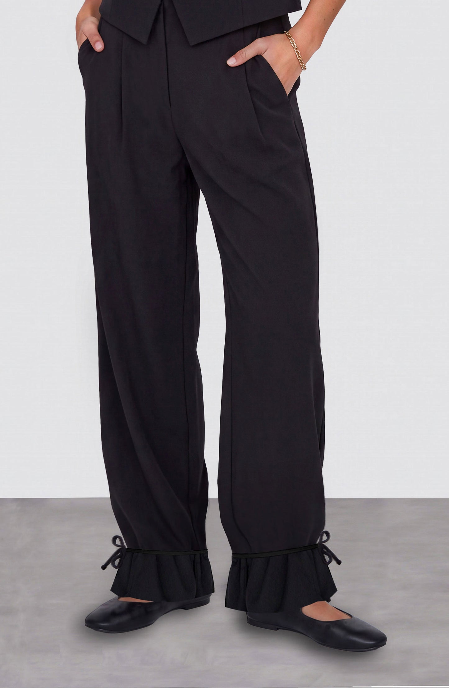 Pantalón Sastrero Tencel Black