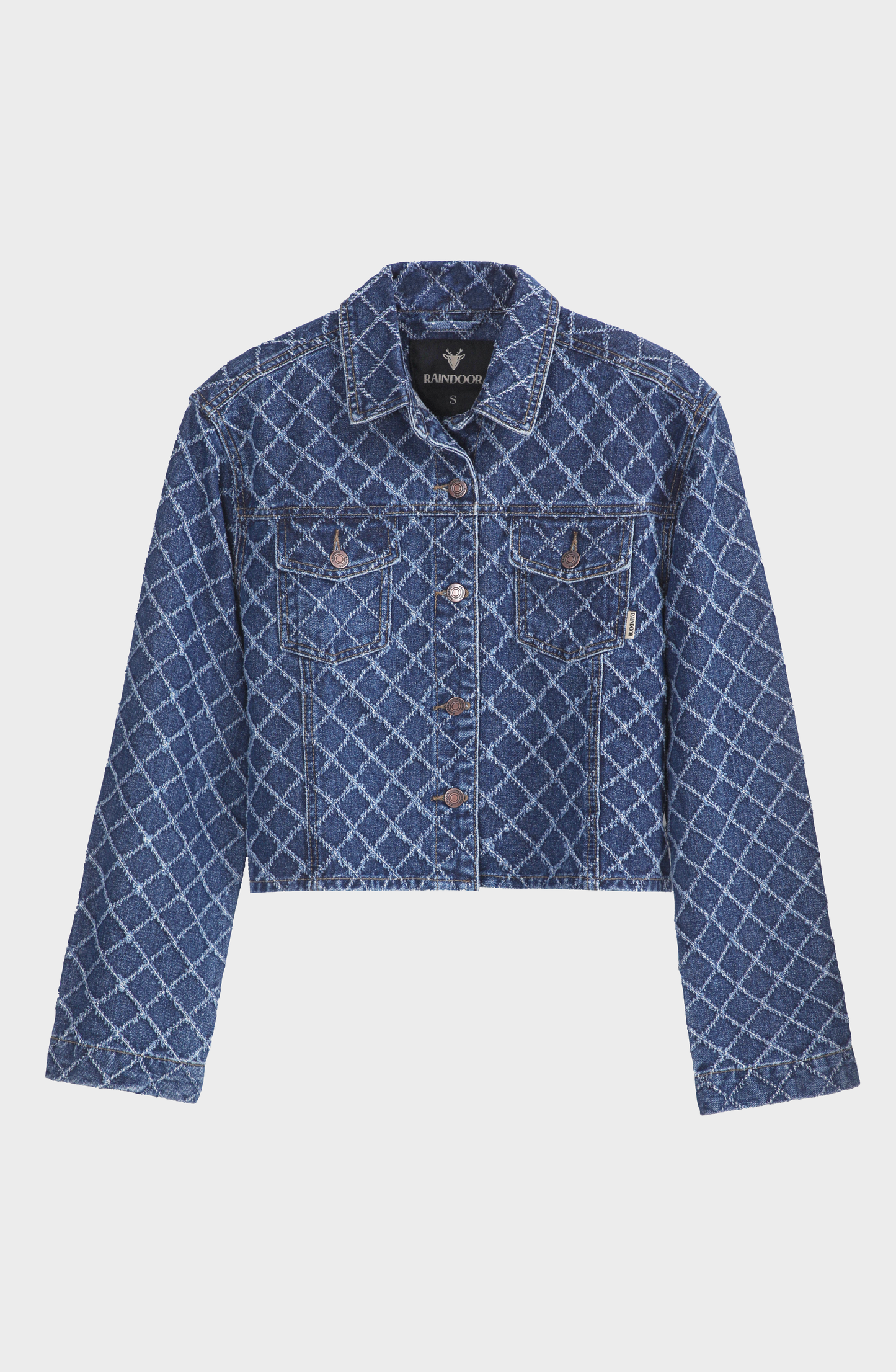 Chaqueta Rombos Blue