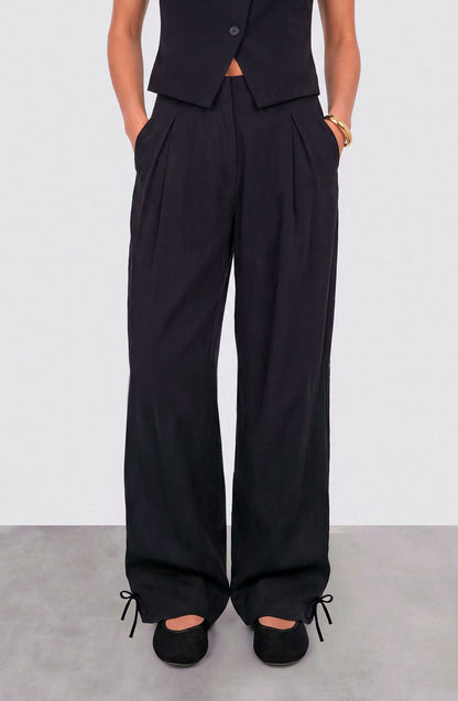 Pantalón Sastrero Tencel Black