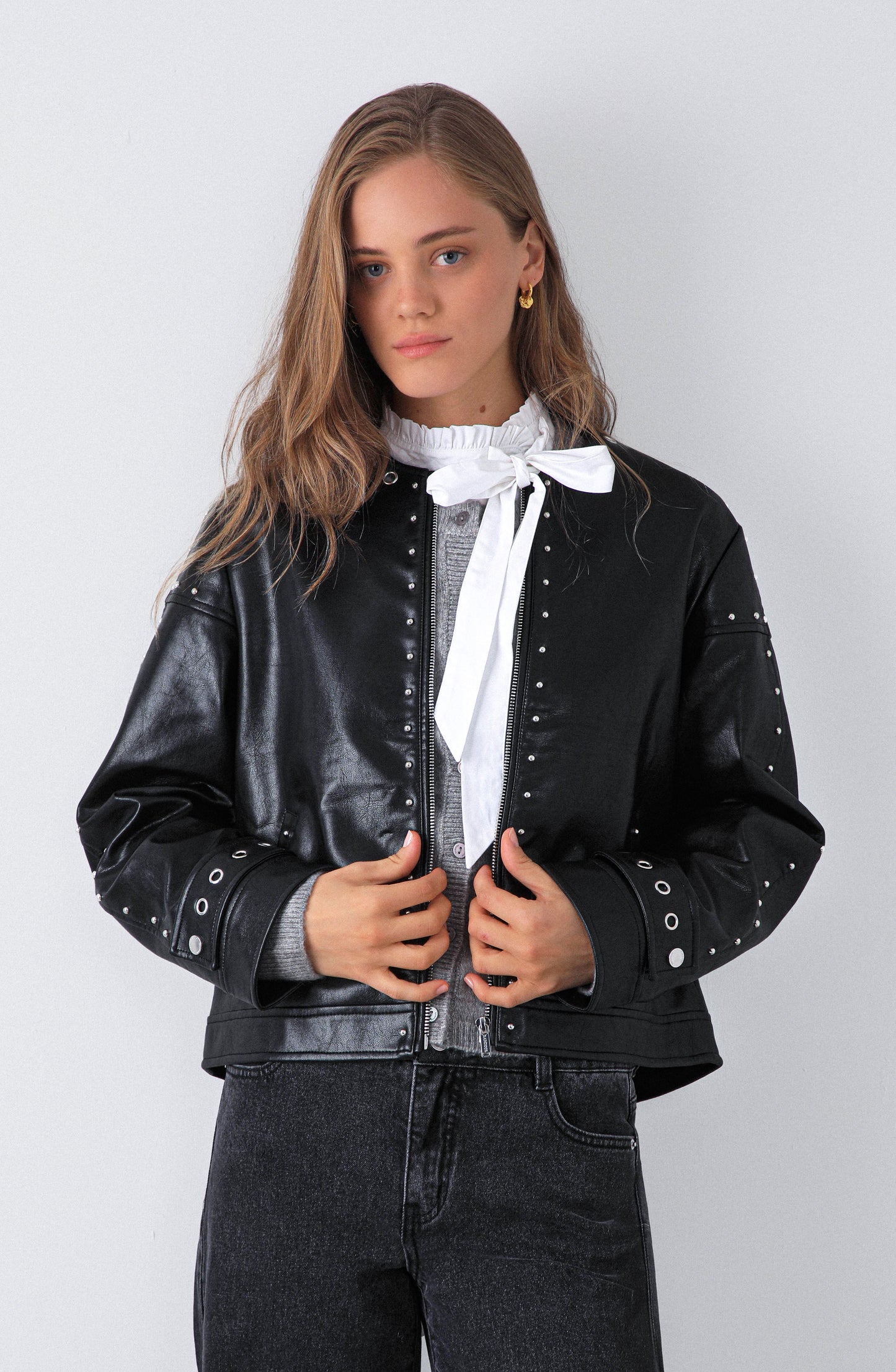 Chaqueta Ojal Black
