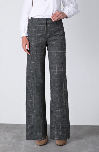 Pantalón Tejido Lurex Grey