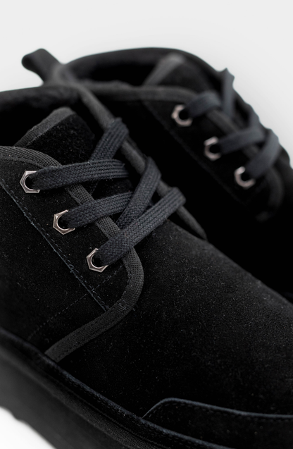 Botín Plataforma Black