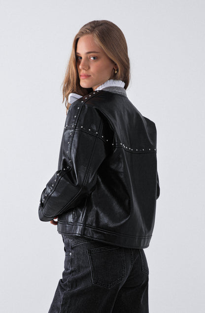 Chaqueta Ojal Black