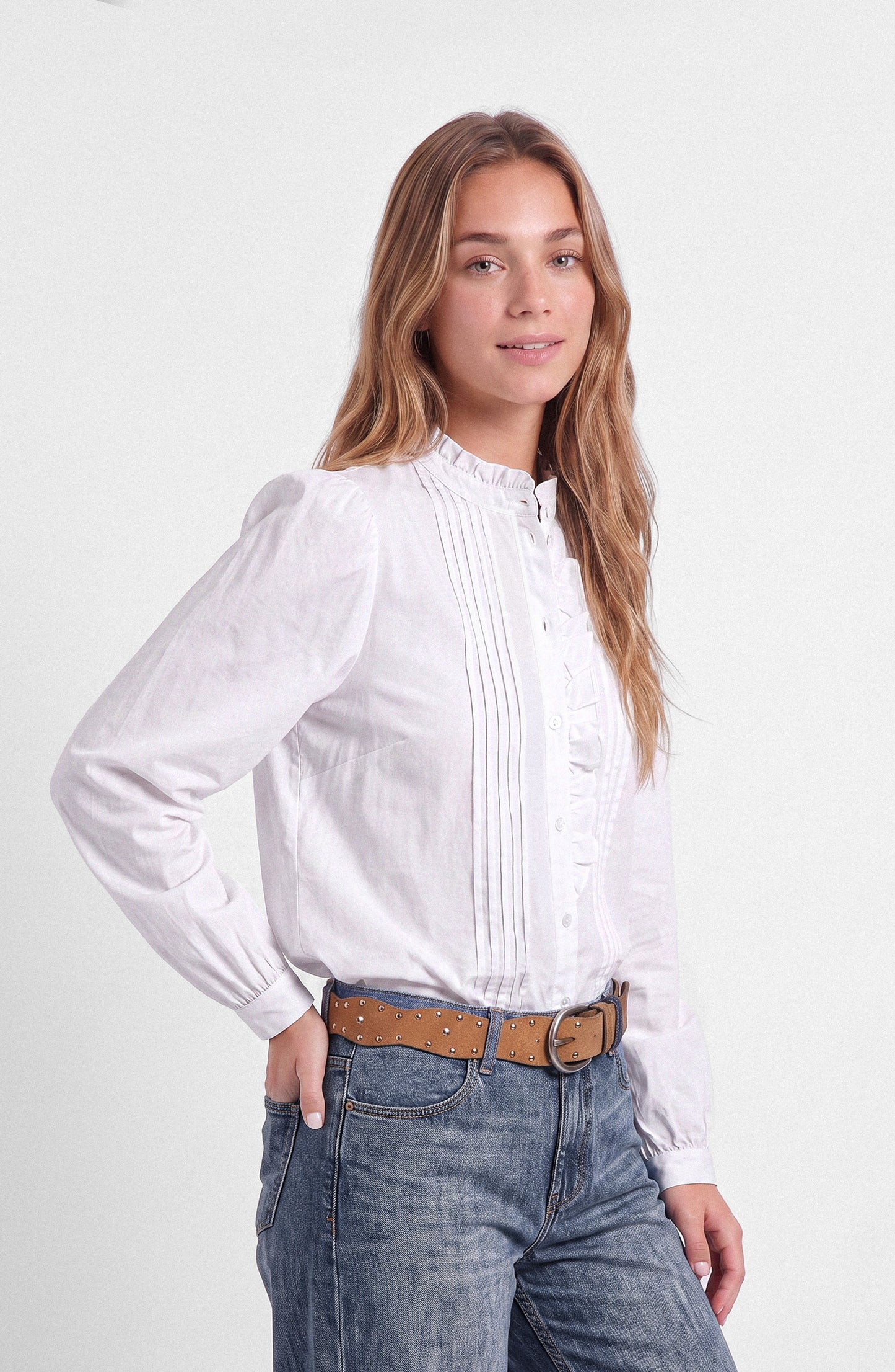 Blusa Vuelo Frontal White