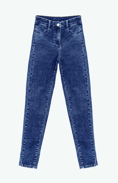 Pants Skinny Blue