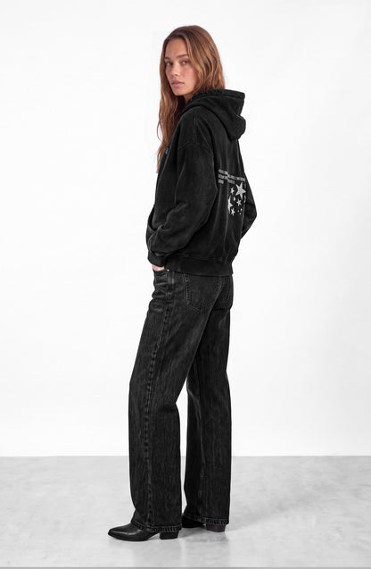 Polerón Hoodie Raindoor Girls Black