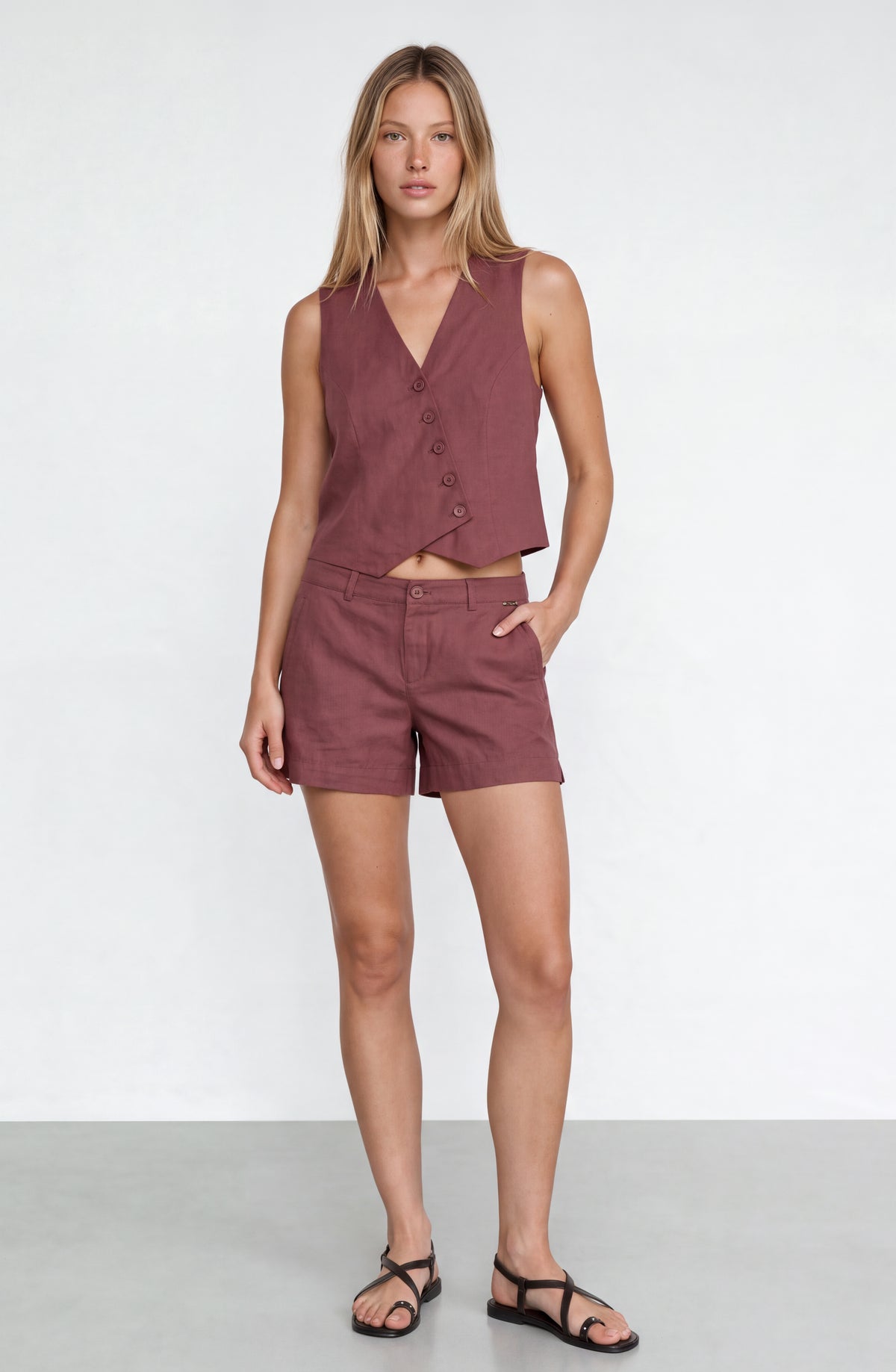 Vest Cruzado Pink