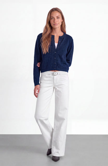Pantalón Cinturón Pretina White