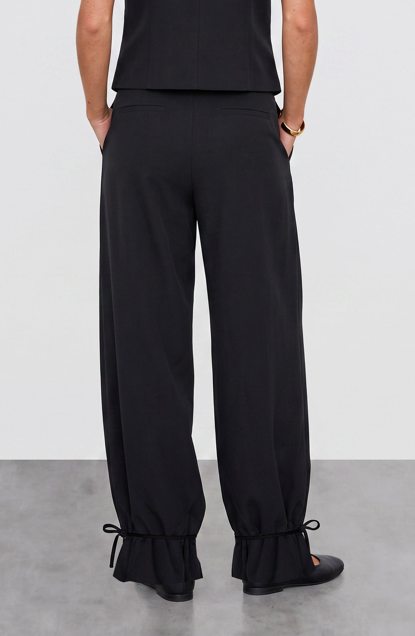 Pantalón Sastrero Tencel Black