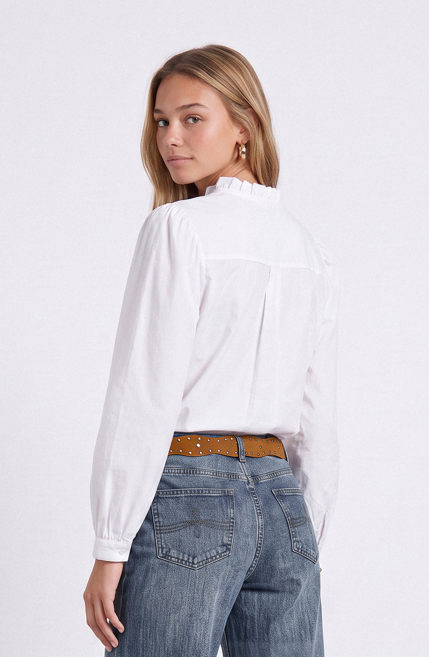 Blusa Vuelo Frontal White