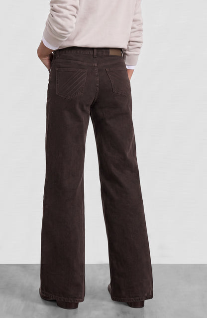 Pantalón Plisado Brown